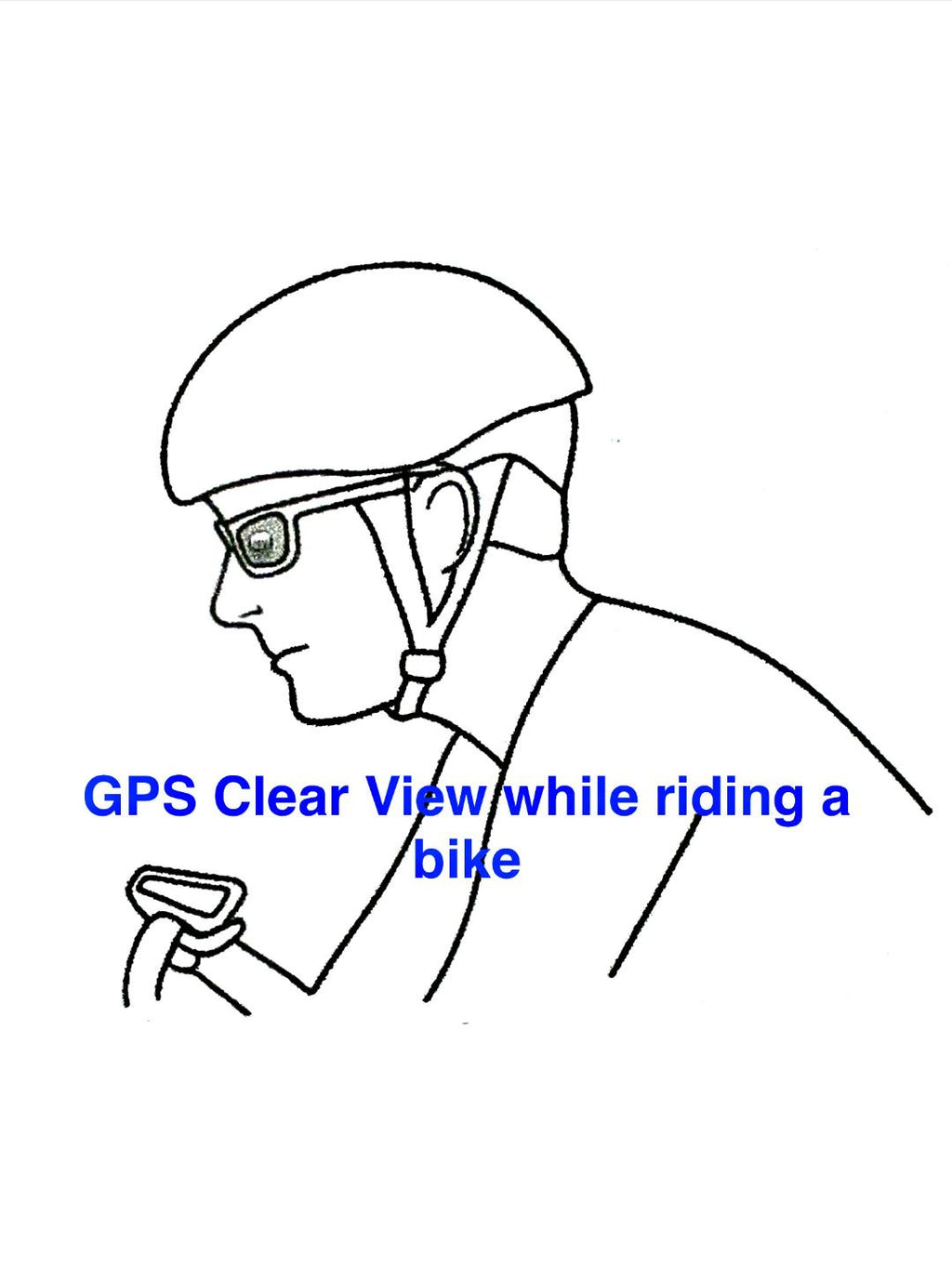 Dana Classic Black/Gold/Gray Sun Lenses with GPS Clear View Buttons