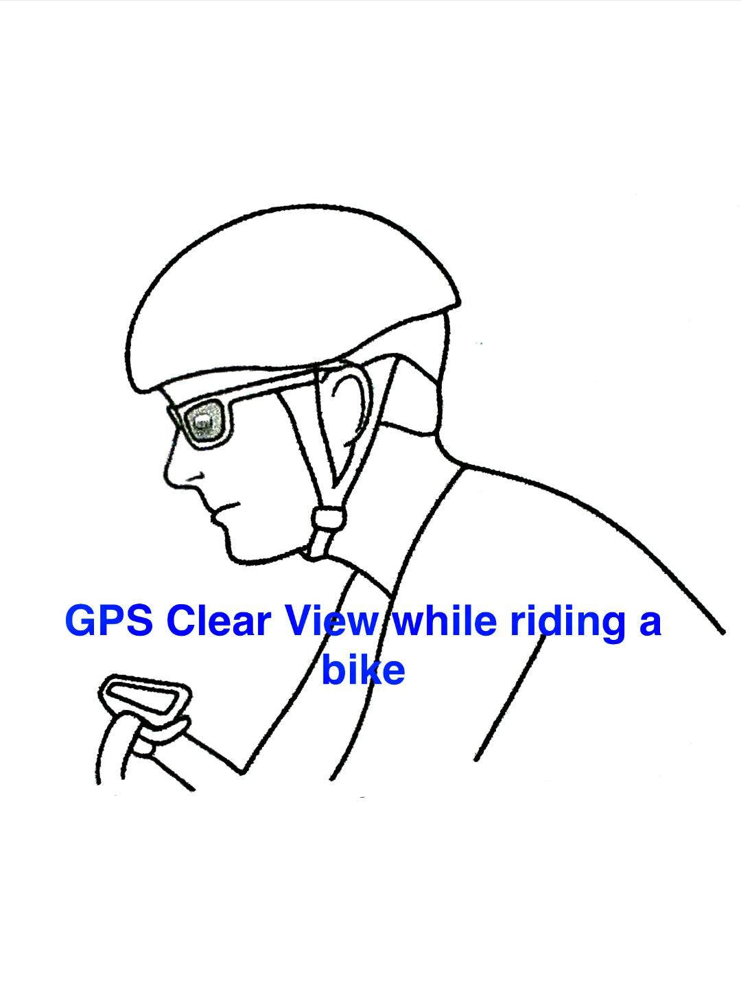 Dana Classic Black/Gold/Gray Sun Lenses with GPS Clear View Buttons