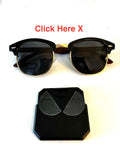 Dana Classic Black/Gold/Gray Sun Lenses with GPS Clear View Buttons