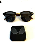 Dana Classic Black/Gold/Gray Sun Lenses with GPS Clear View Buttons