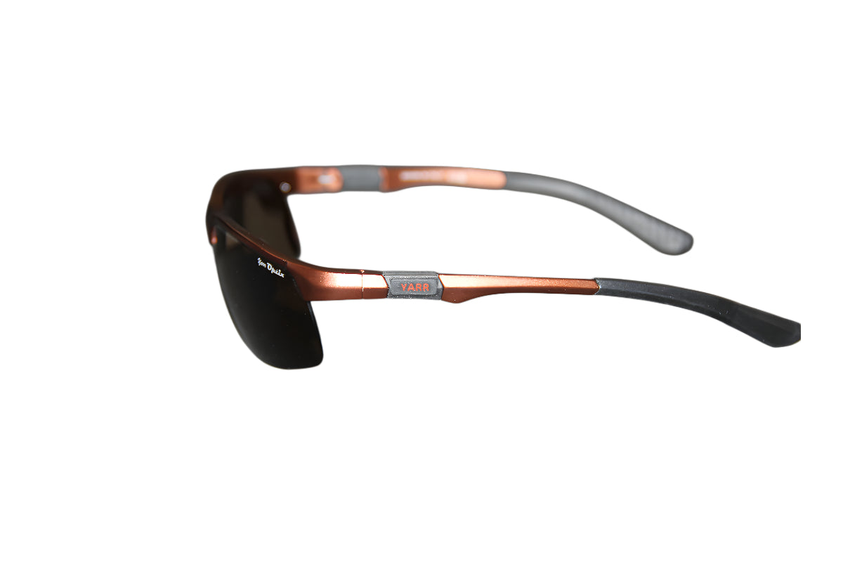 Racer Dark Bronze/Amber Sun Lenses with GPS Clear View Buttons