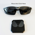 GPS Clear View Sunglasses // Racer - Pewter/Gray